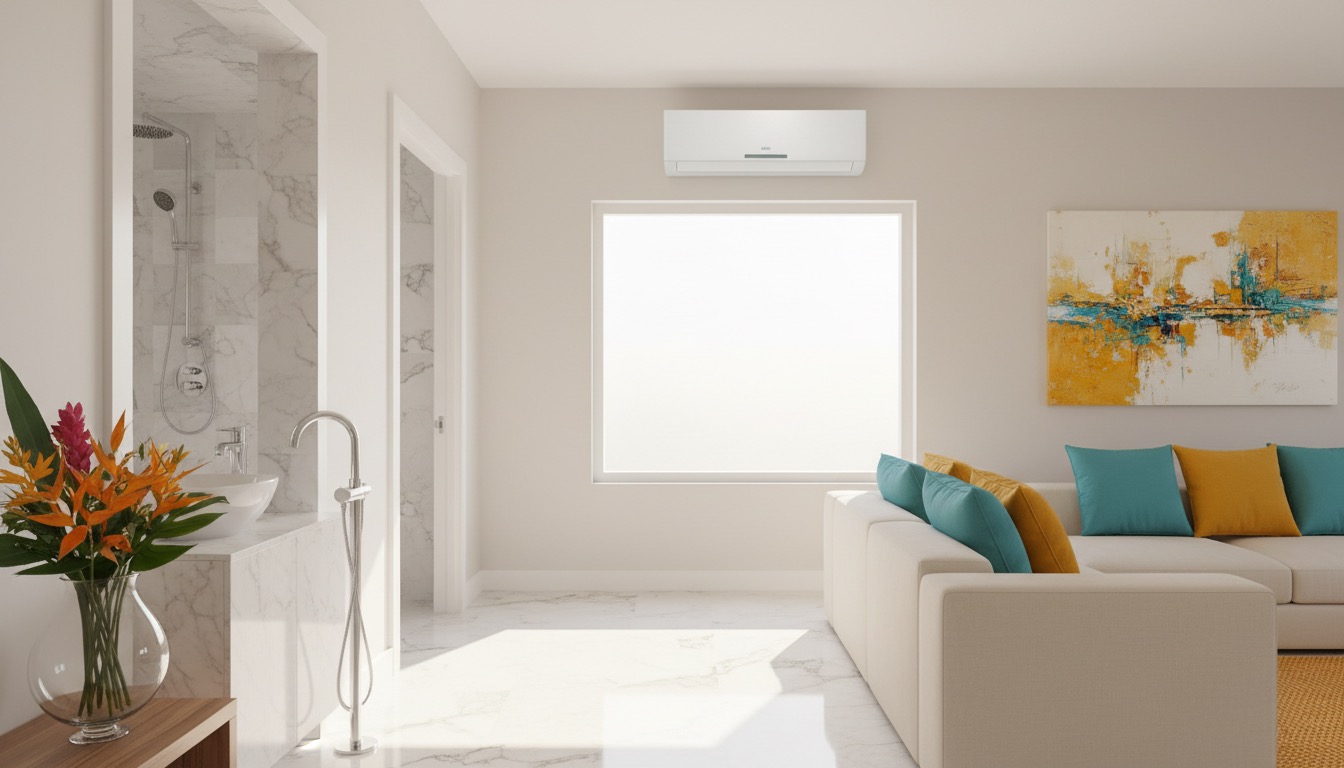 Bright Miami home with AC and plumbing